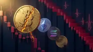 Bitcoin $80,000 Pullback Drags ETH, SOL, DOGE Lower as Funding Rates Stay Negative