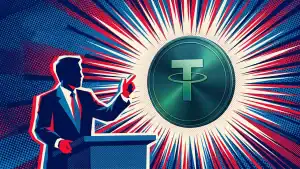 Trump Crypto Legislation Defended at TRUMP Memecoin Event With Tether CEO